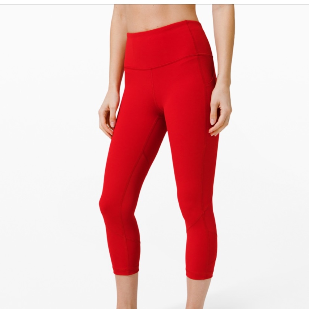 Lululemon Race Rival High Rise Crop 22”